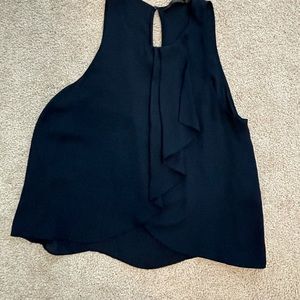 Navy Zara Top